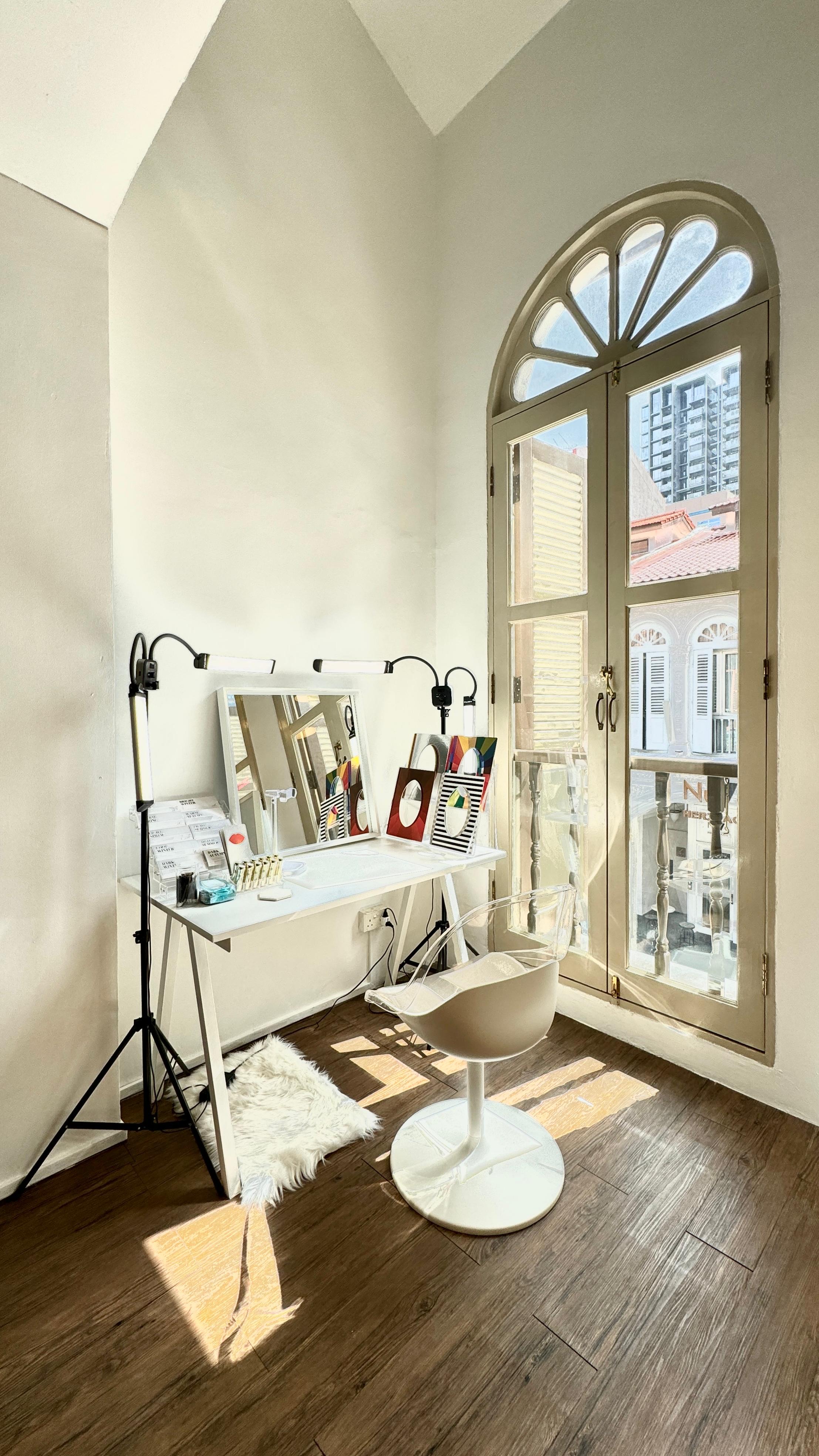 Style Forth colour analysis session in progress